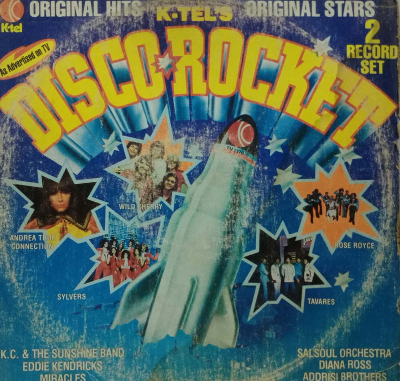 Disco Rocket — rock LP vinyl record cover