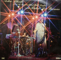ASHA BHOSLE LIVE AT ROYAL ALBERT HALL LONDON WITH RAHUL DEV BURMAN - Hindi Vinyl LP