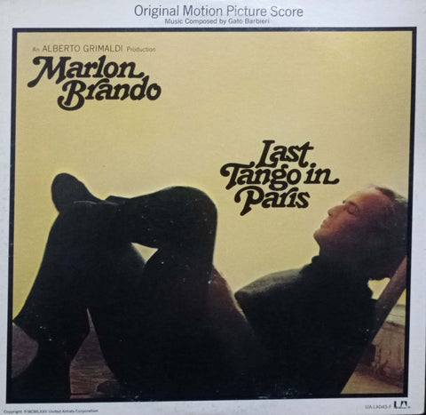 MARLON BRANDO LAST TANGO IN PARIS - English vinyl LP