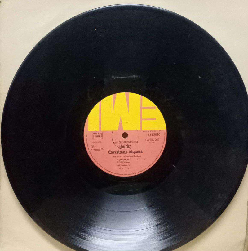 Christmas Hymns — LP vinyl record cover