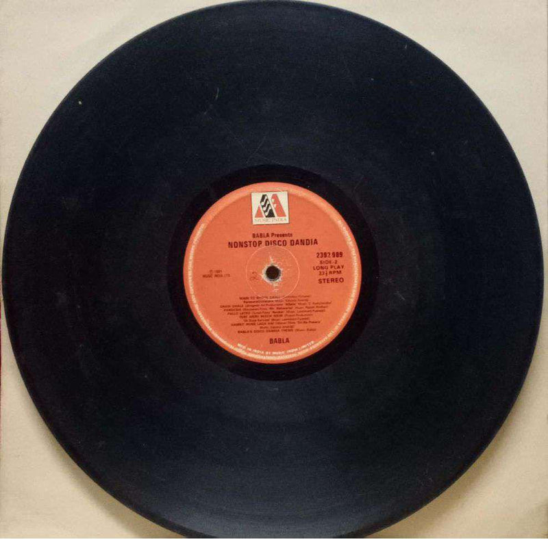Non Stop Disco Dandia — disco LP vinyl record cover