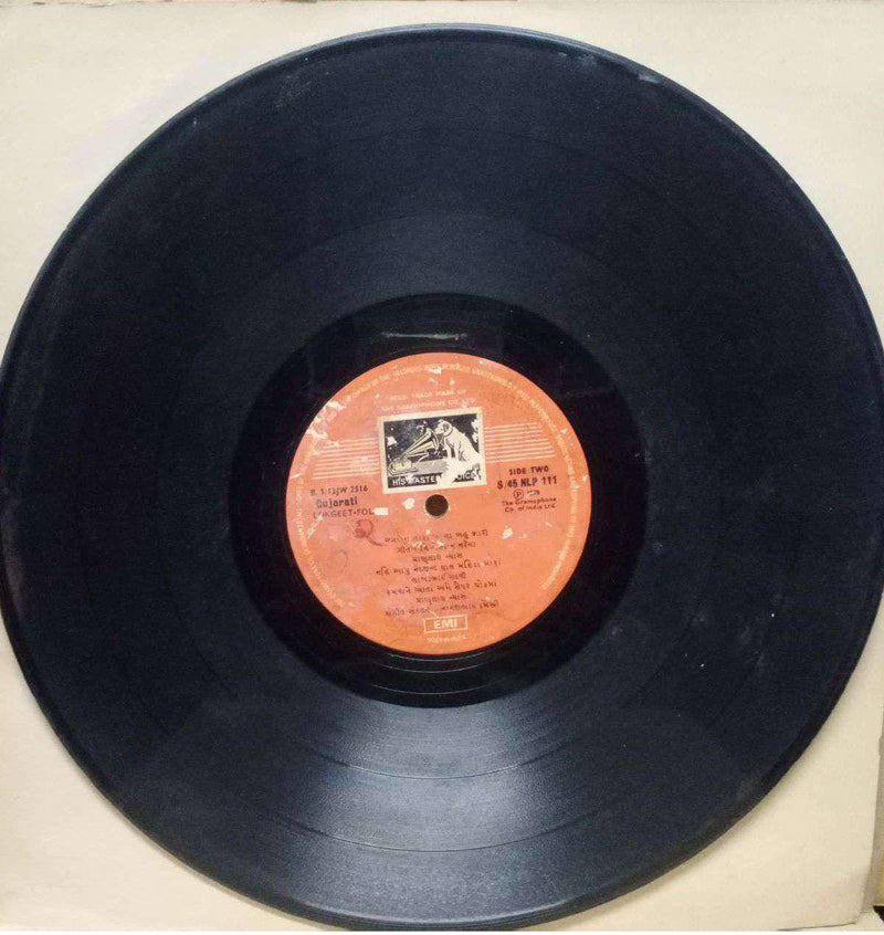 Lokgeet — Gujarati LP vinyl record cover