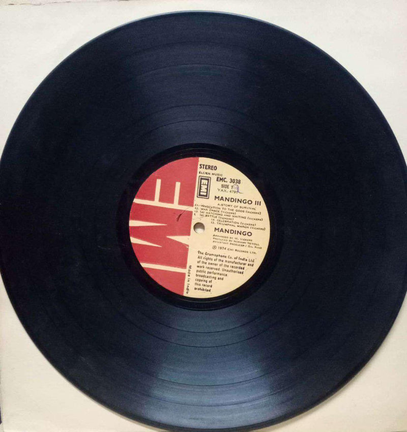 Mandingo Three — LP vinyl record cover