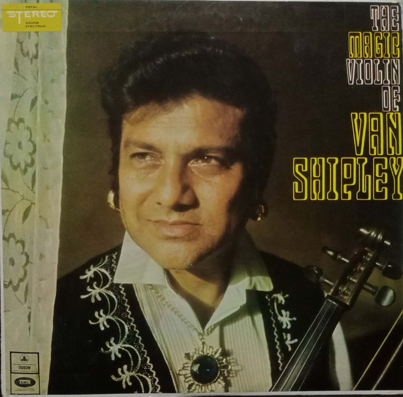 The Magic Violin Of Van Shipley — LP vinyl record cover
