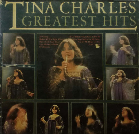 TINA CHARLES GREATEST HITS - ENGLISH VINYL LP