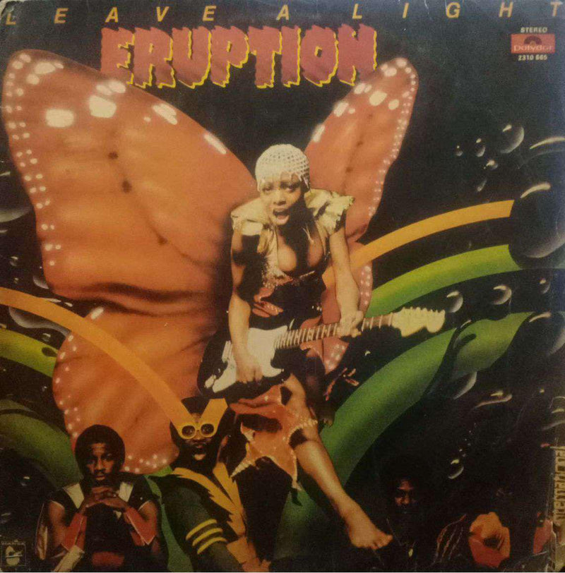 Leave A Ligh Eruption — LP vinyl record cover