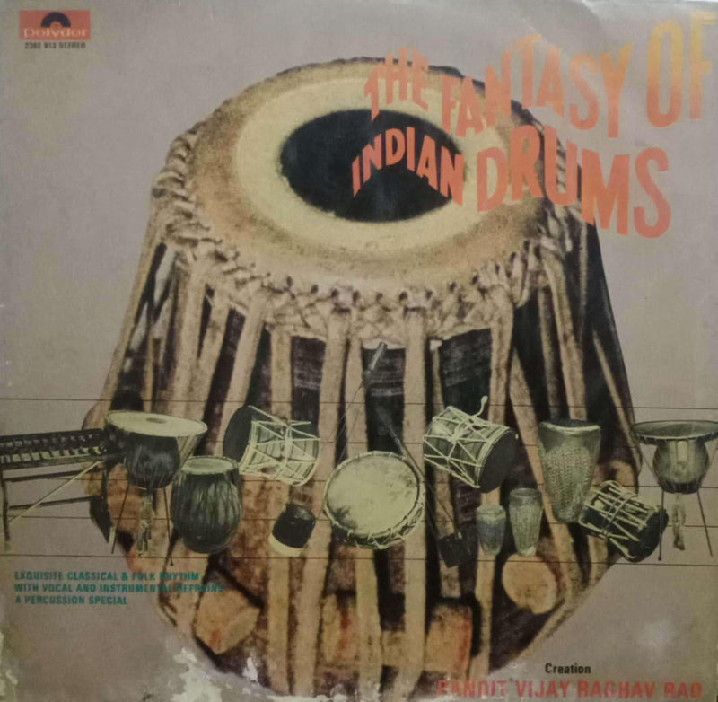 The Fantasy Of Indian Drums — LP vinyl record cover
