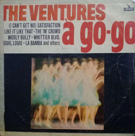THE VENTURES A GO GO - ENGLISH VINYL LP