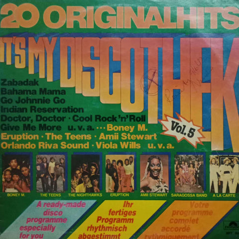 IT'S MY DOSCOTHEK VOL FIVE - ENGLISH VINYL LP