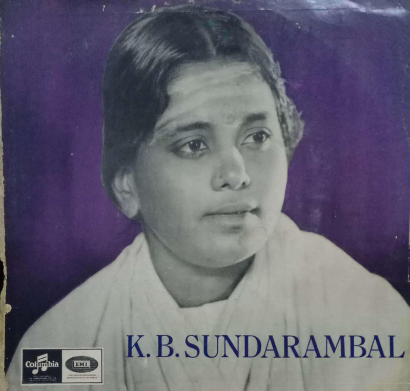K.B.Sundarambal Tamil Basic — devotional LP vinyl record cover