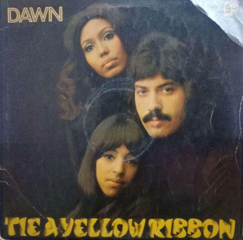 Tie A Yellow Ribbon — LP vinyl record cover