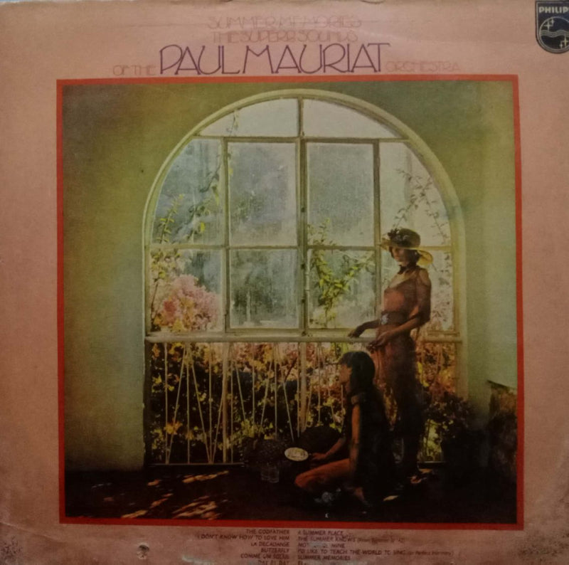 Summer Memories The Supersound Of The Paul Mauriat Orchestra — LP vinyl record cover