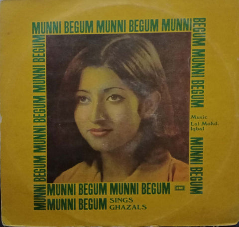 MUNNI BEGUM -URDU VINYL LP