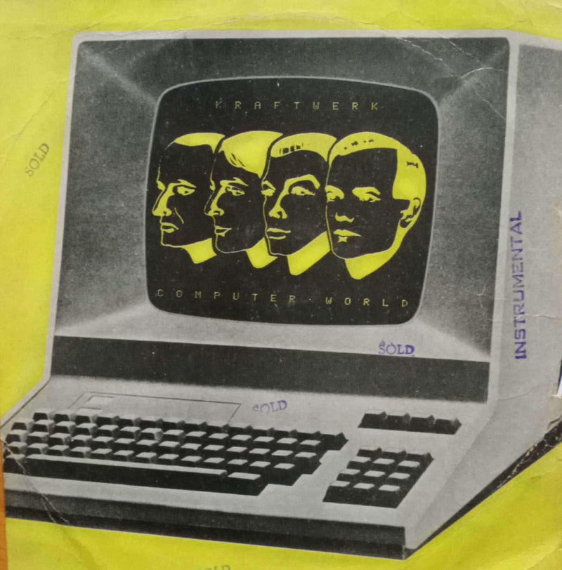 Kraftwerk Computer World — LP vinyl record cover