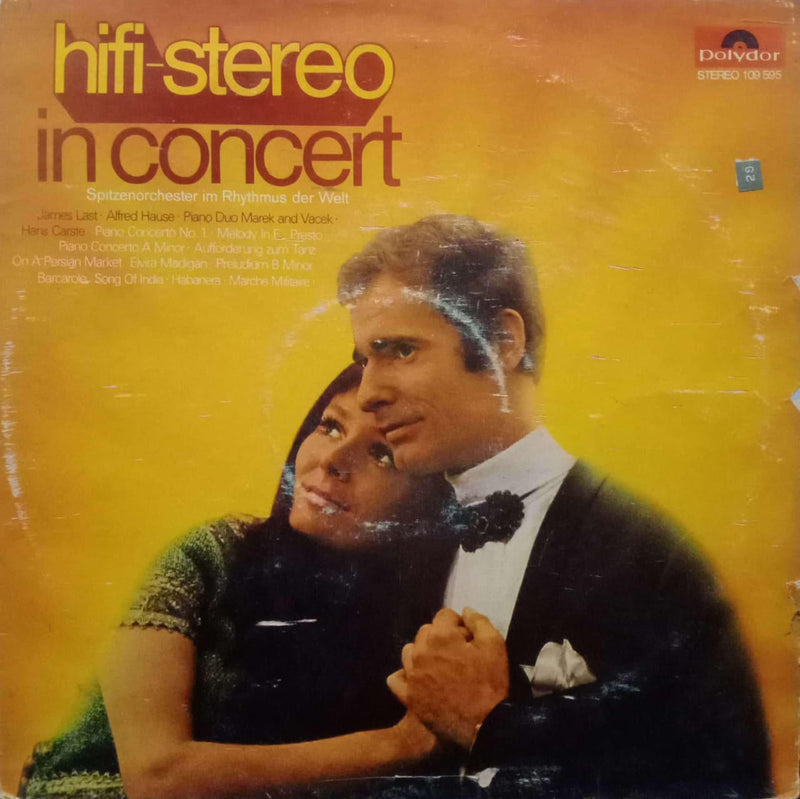 Hifi Stereo In Concert — LP vinyl record cover