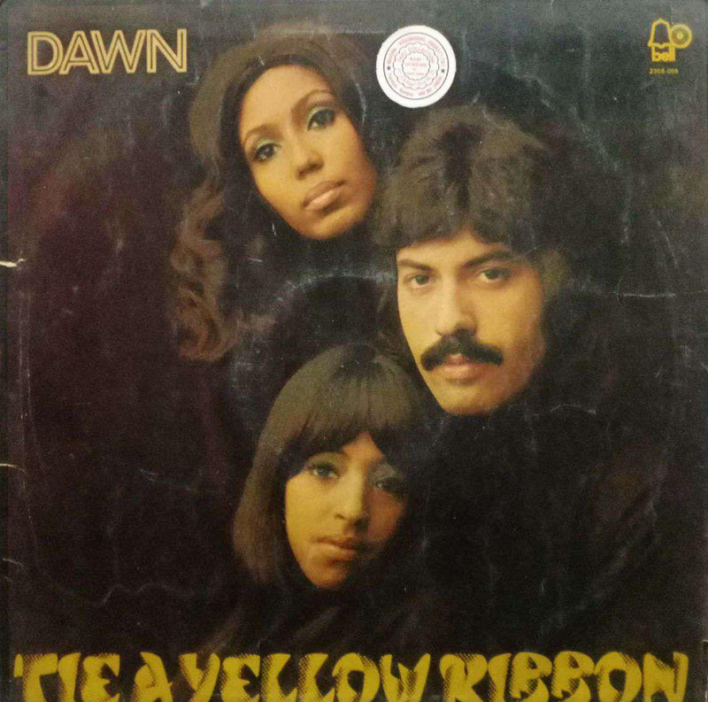 Dawn Tie A Yellow Ribbon — LP vinyl record cover