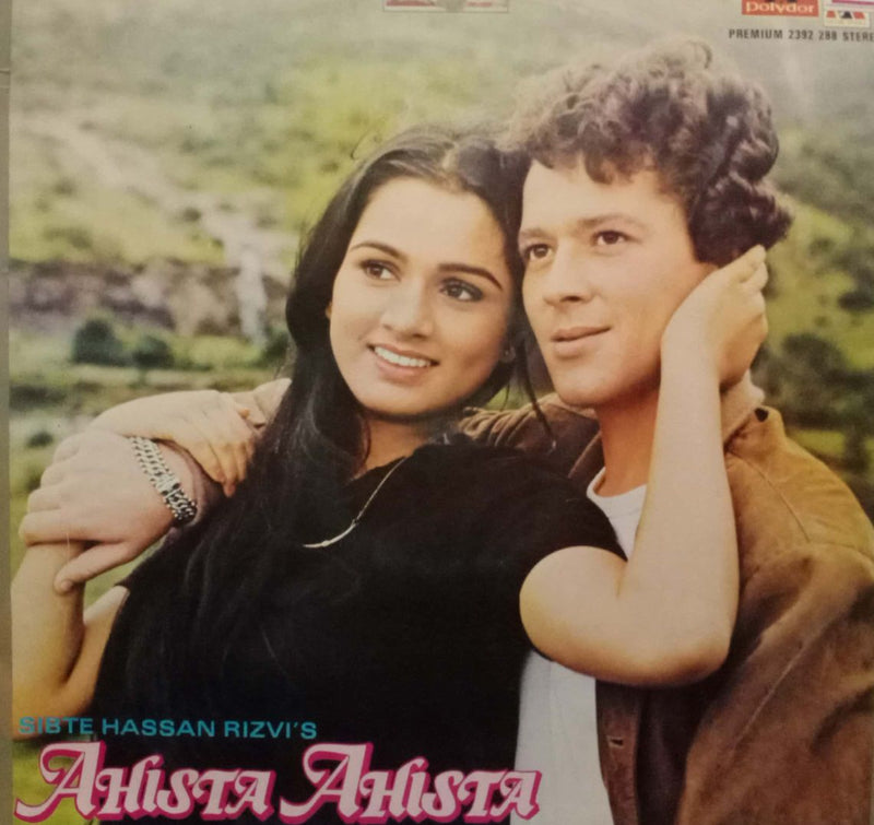 Ahista Ahista — LP vinyl record cover