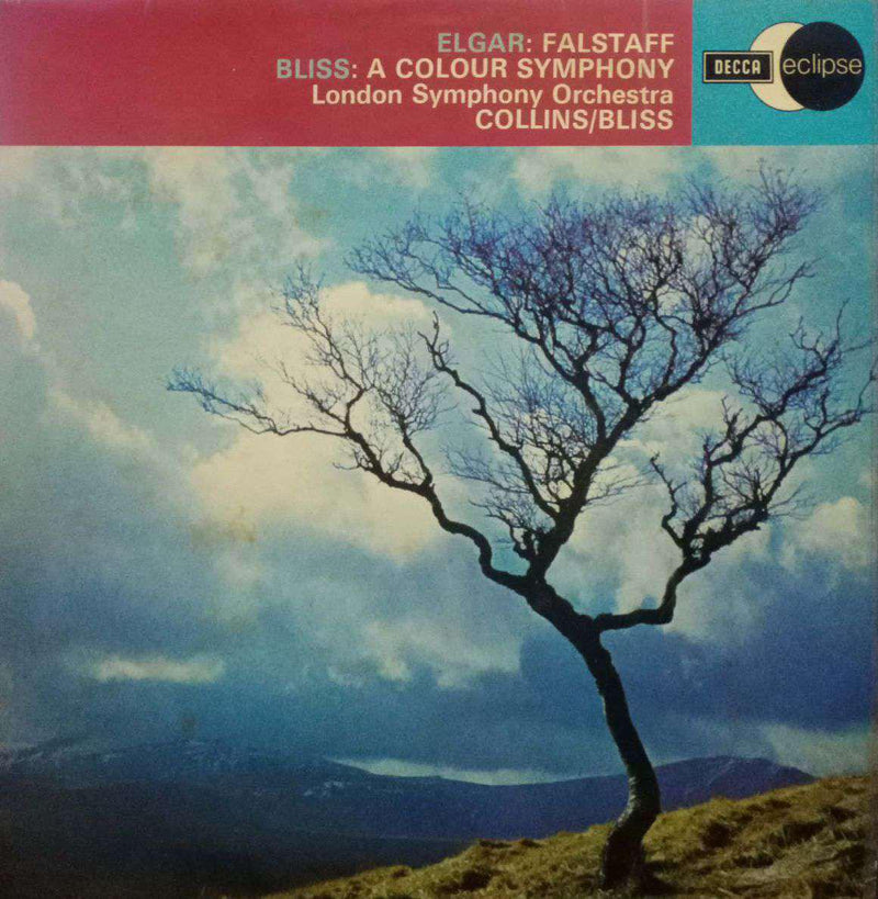 Elgar Falstaff Symphonic Study, Op 68 — LP vinyl record cover