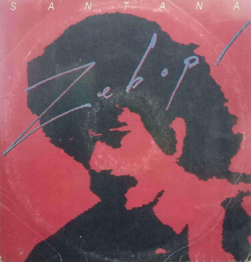 Santana Zebop! — LP vinyl record cover