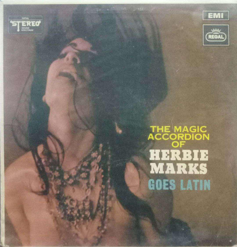 The Magic Accordion Herbie Marks Goes Latin — LP vinyl record cover