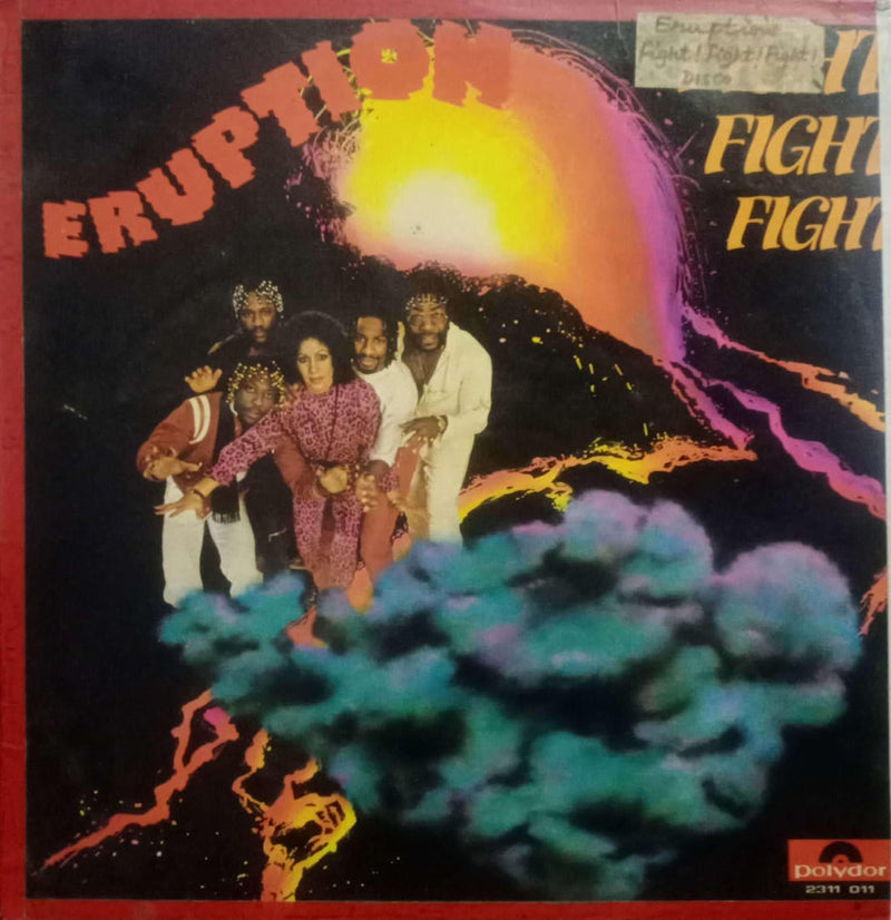 Eruption Fight Fight Fight — LP vinyl record cover