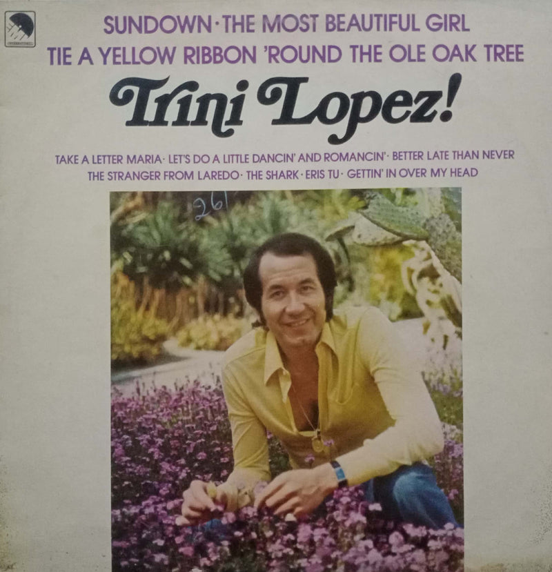 Trini Lopez — LP vinyl record cover