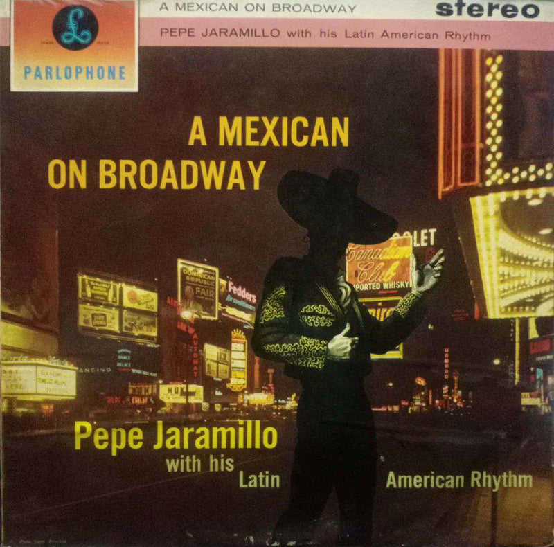 A Mexican On Broadway — LP vinyl record cover