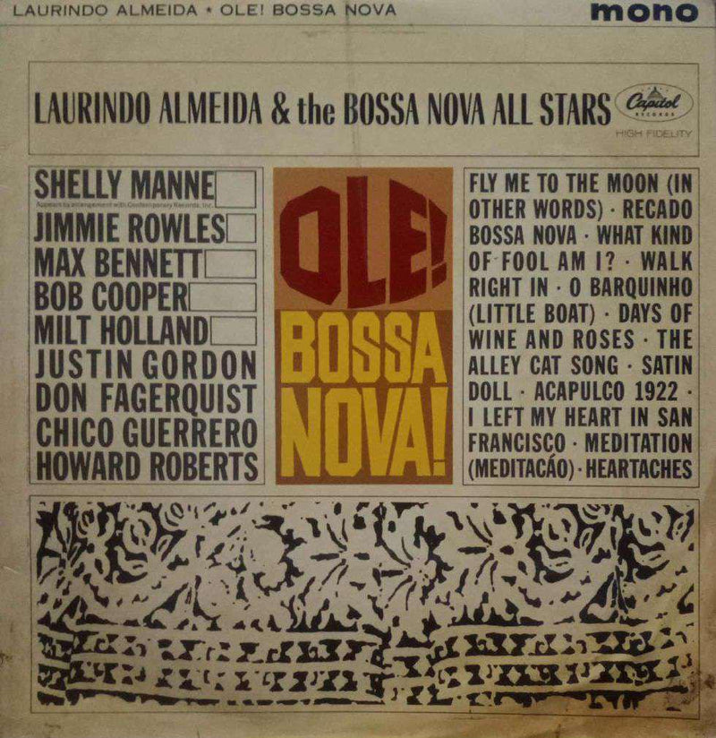 Ole! Bossa Nova! — LP vinyl record cover