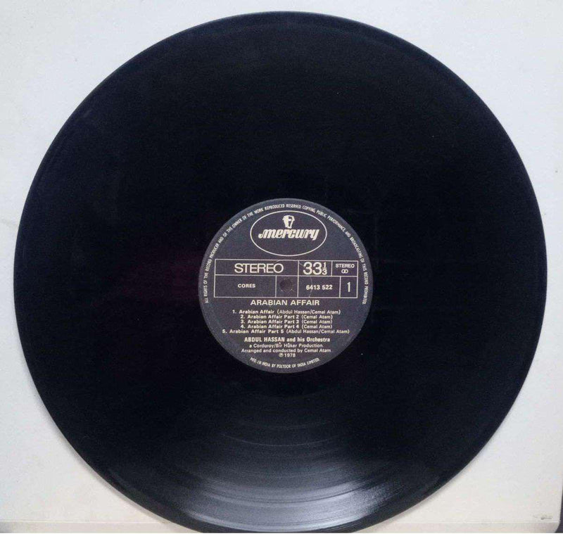 Arabian Affair — LP vinyl record cover