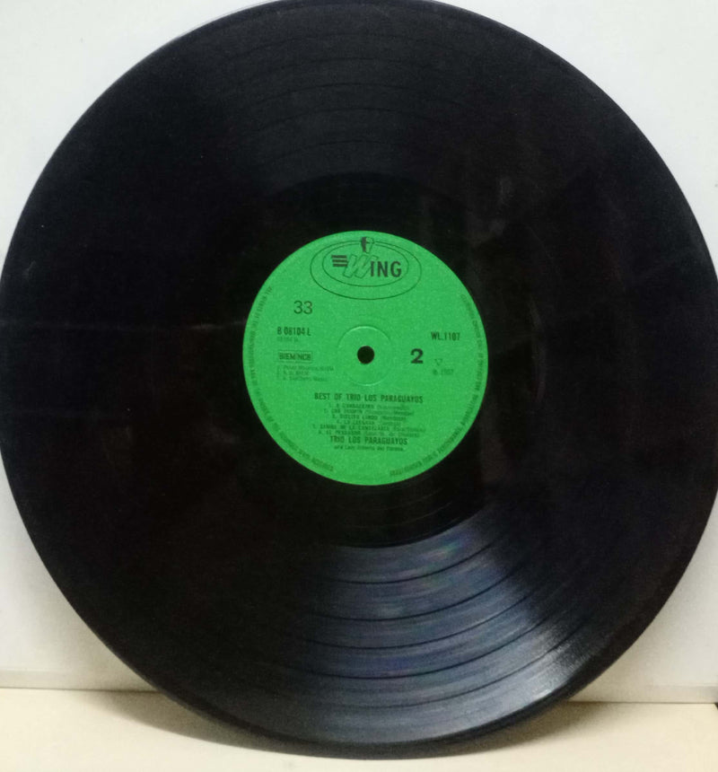 Best Of Trio Los Paraguayos — LP vinyl record cover