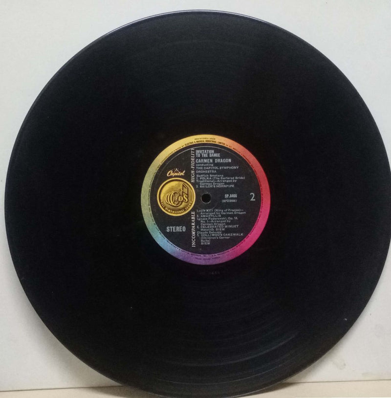No Sleeve by Invitation To The Dance Carmen Dragon — LP vinyl record cover