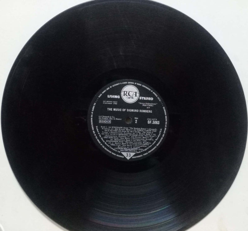No Sleeve by The Music Of Sigmund Rombereg — LP vinyl record cover