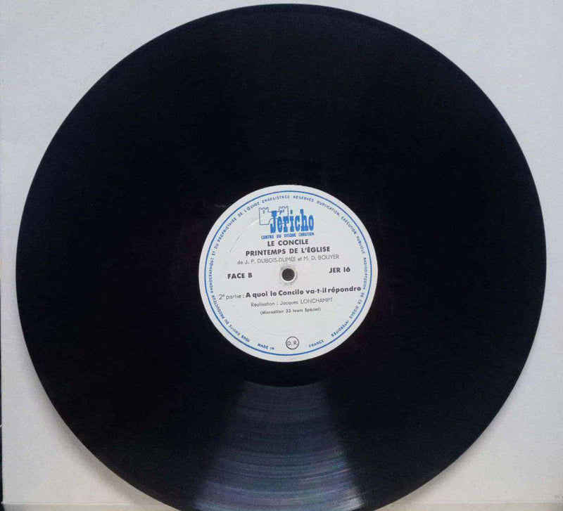 Le Concile Printemps De L'Eglise — LP vinyl record cover