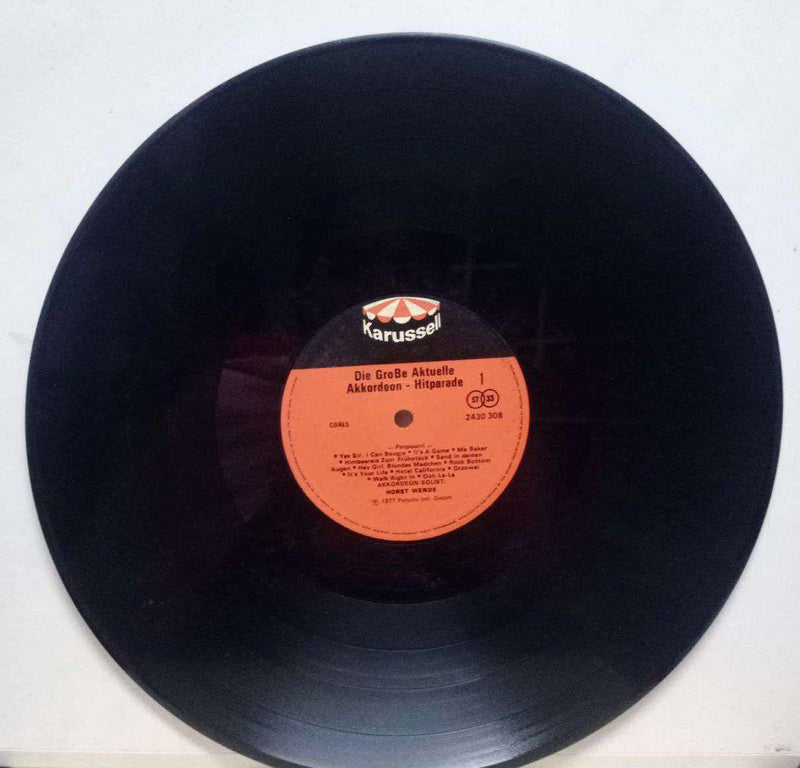 Die Grobe Aktuelle Akkordeon Hitparade — LP vinyl record cover