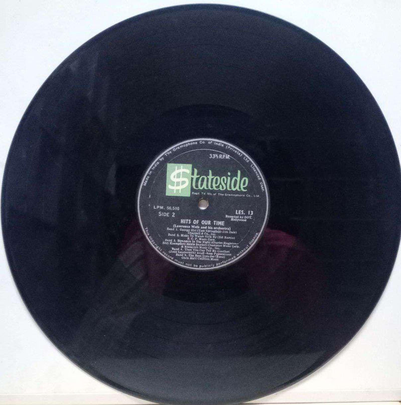 Hits Of Our Time — LP vinyl record cover