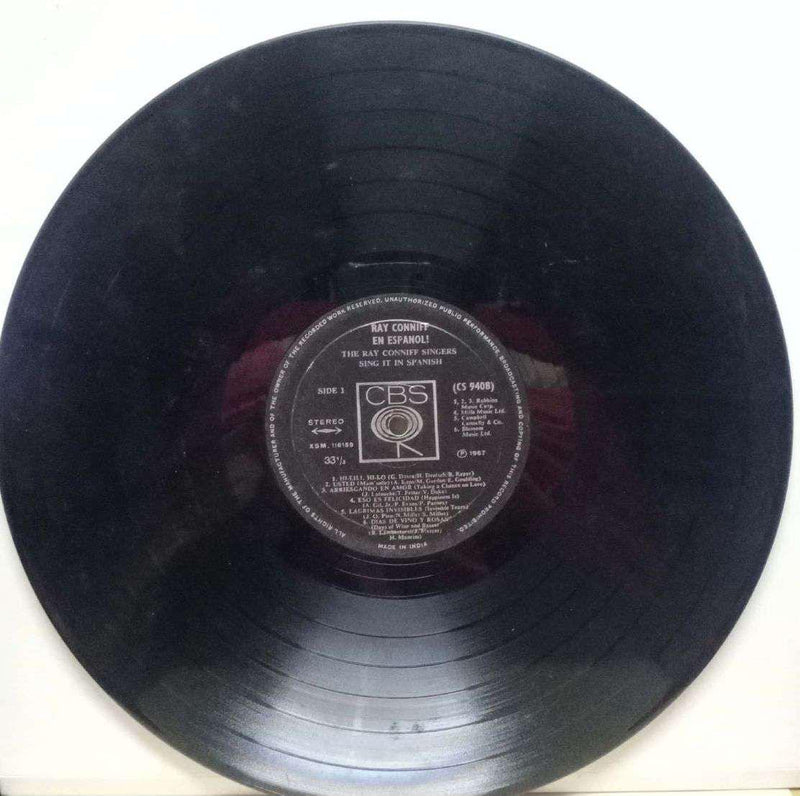 Ray Conniff En Espanol! — LP vinyl record cover