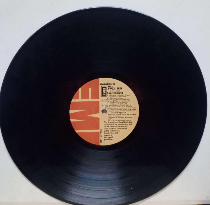 Super Charged — LP vinyl record cover
