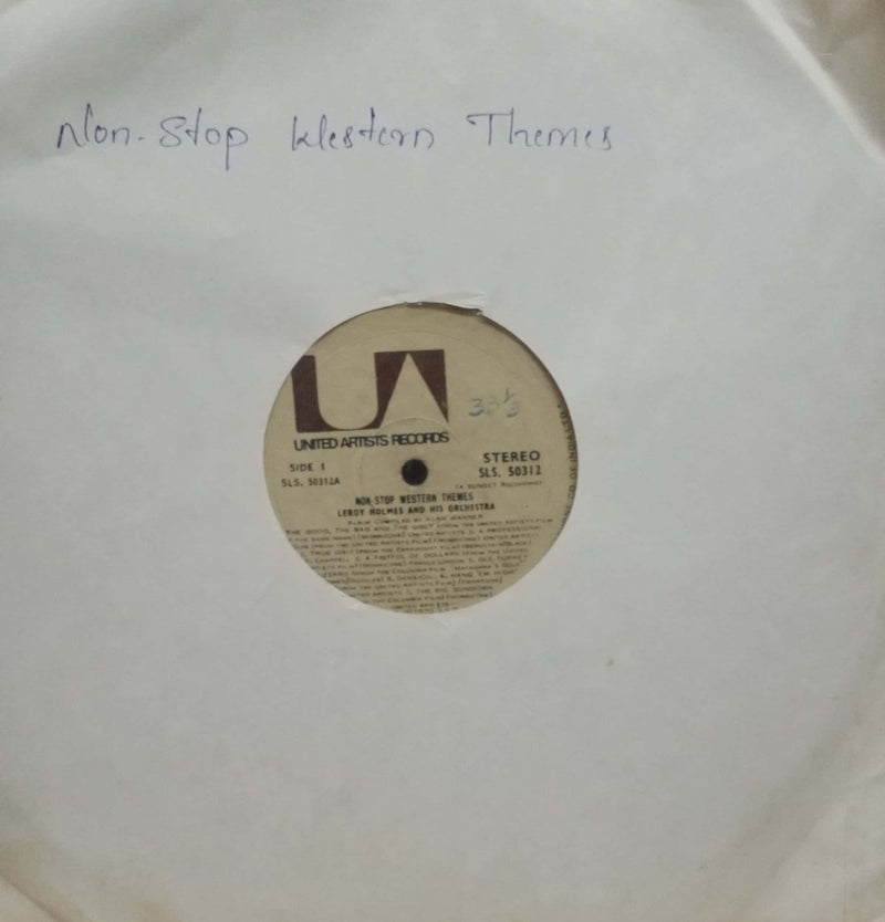 Non Stop Western Themes — LP vinyl record cover