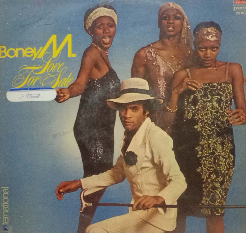 Boney M Love For Sale — LP vinyl record cover