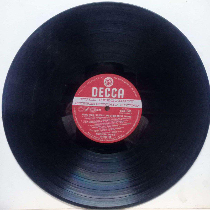 From "Exodus" And Other Great Themes — LP vinyl record cover
