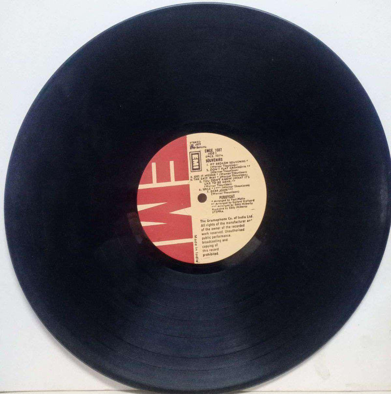 Souvenirs And Pussycat — LP vinyl record cover
