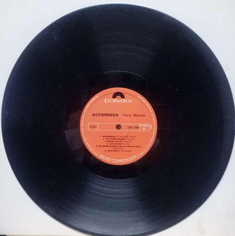 Accordeon — LP vinyl record cover
