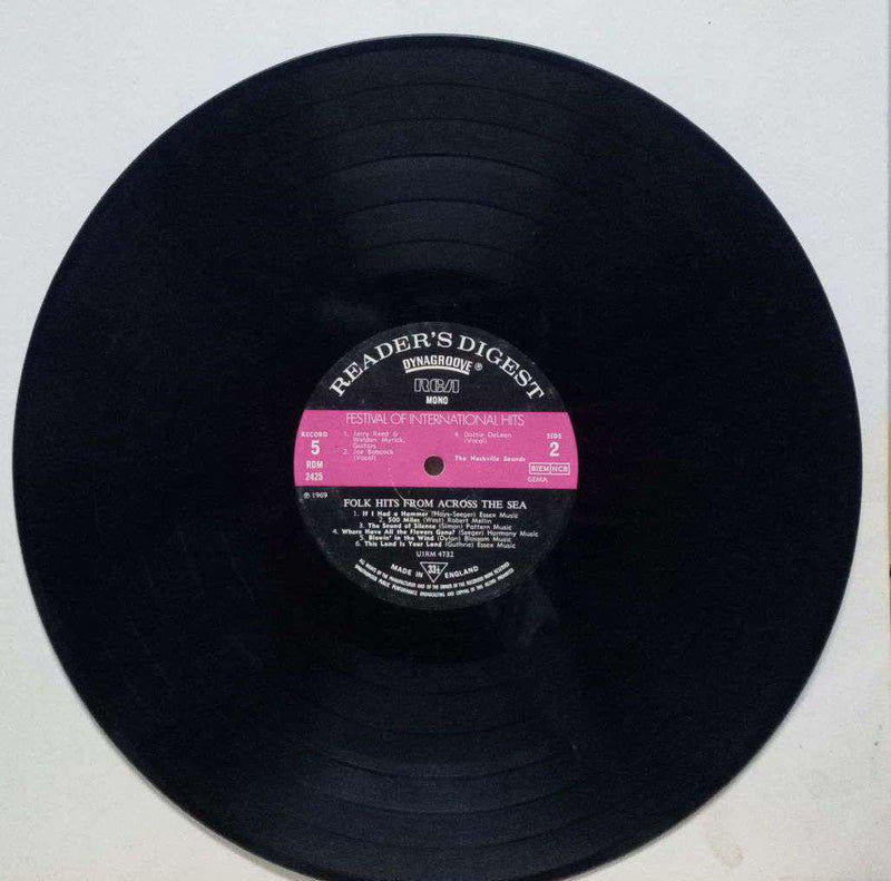 Festival Of International Hits — LP vinyl record cover