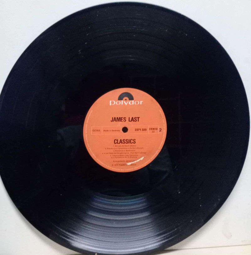 James Last Classics — LP vinyl record cover