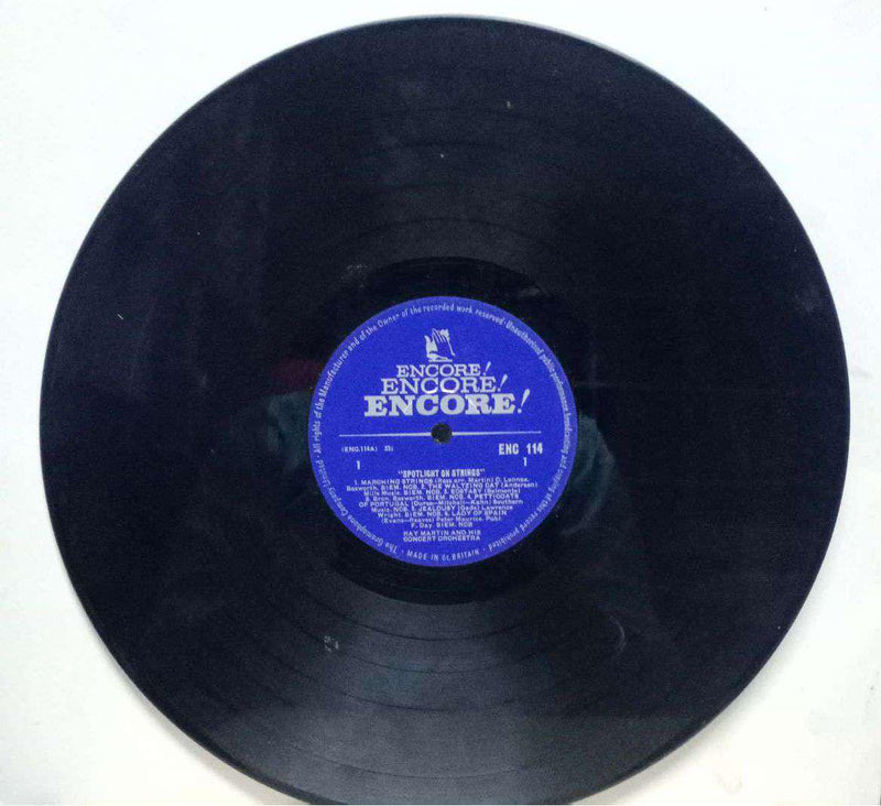 Spotlight On Strings — LP vinyl record cover