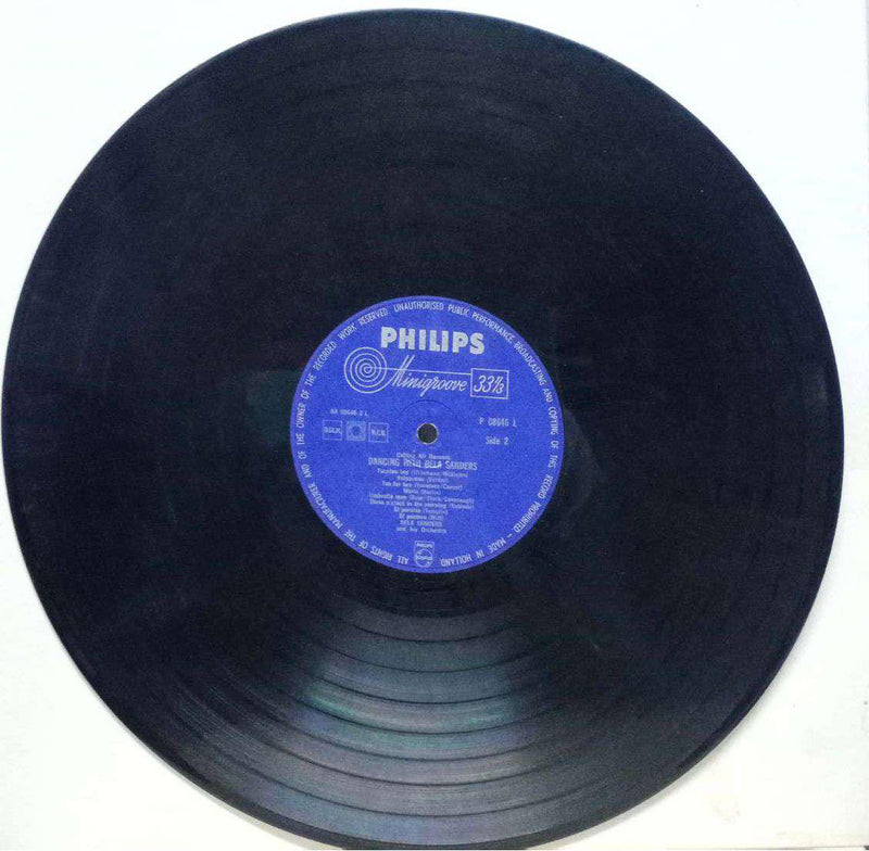 Dancing With Bela Sanders — LP vinyl record cover
