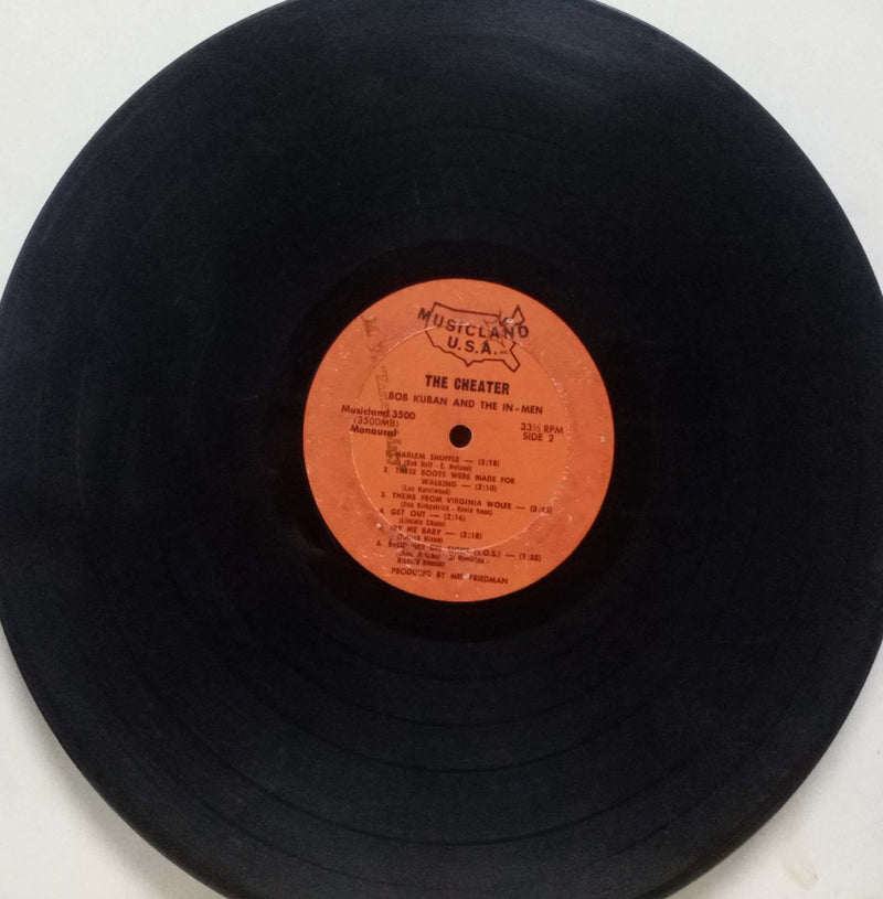 No Sleeve by The Cheater — LP vinyl record cover