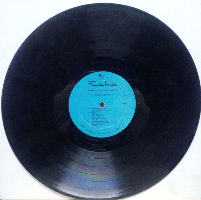 American Hi-Fi Hit Parade Echo Vol Two — LP vinyl record cover