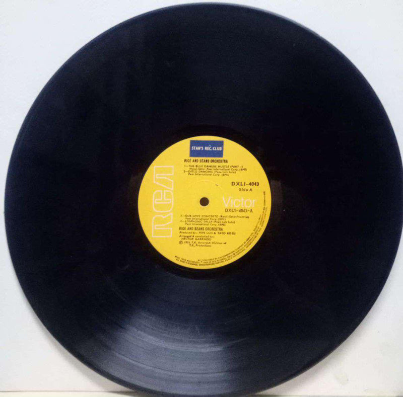 Rice And Beans Orchestra — LP vinyl record cover