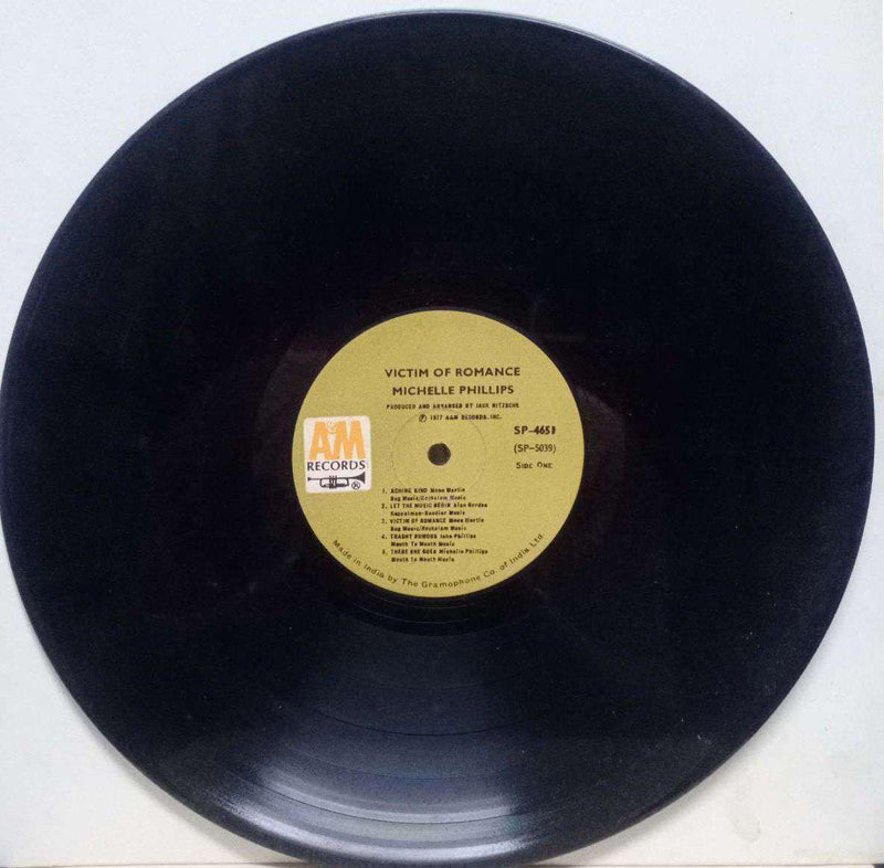 Victim Of Romance Michelle Phillips — LP vinyl record cover